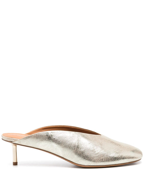 FORTE FORTE LAMINATED MULES
